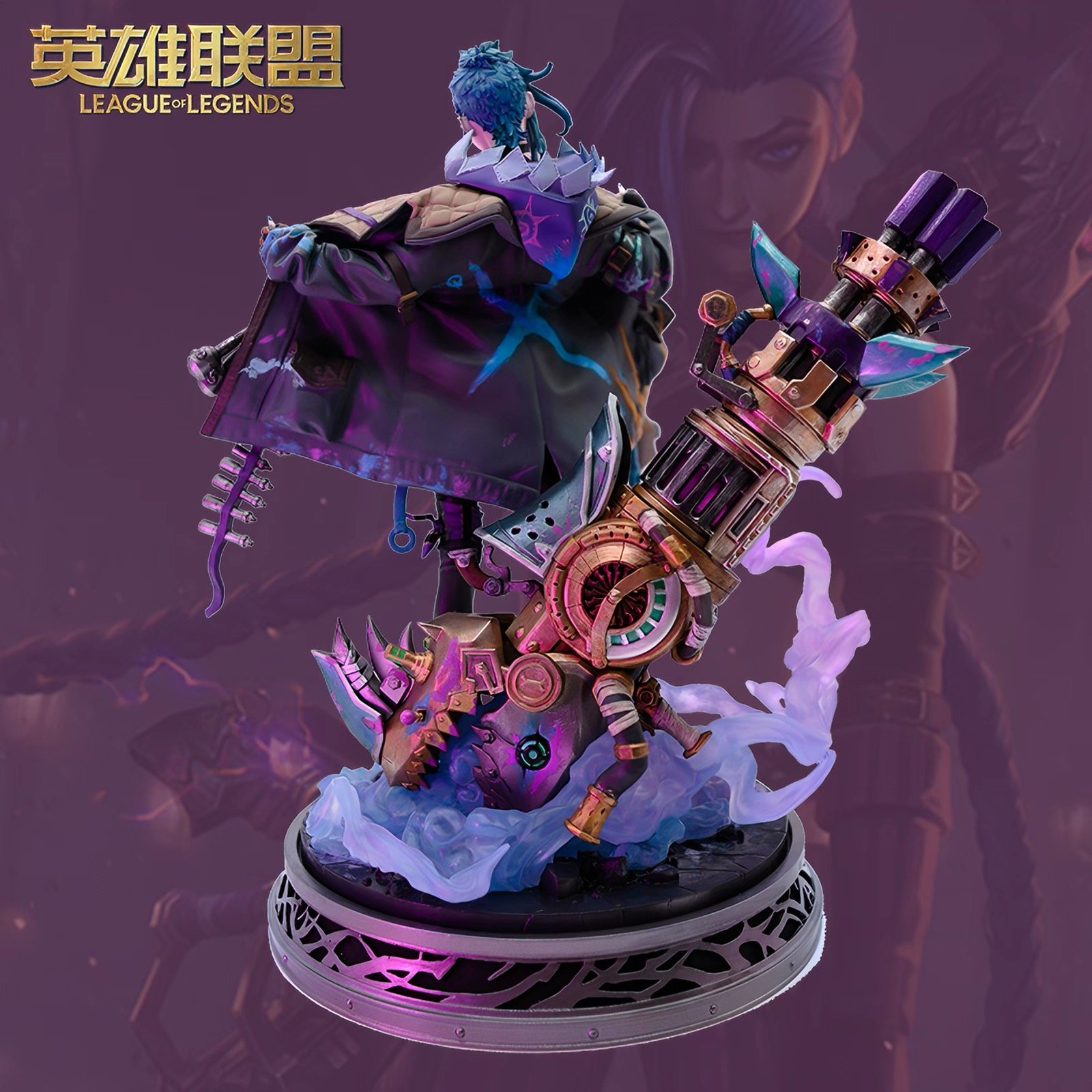 Arcane Champion Jinx 1/7 Scale Statue – Riot Games - Image 4