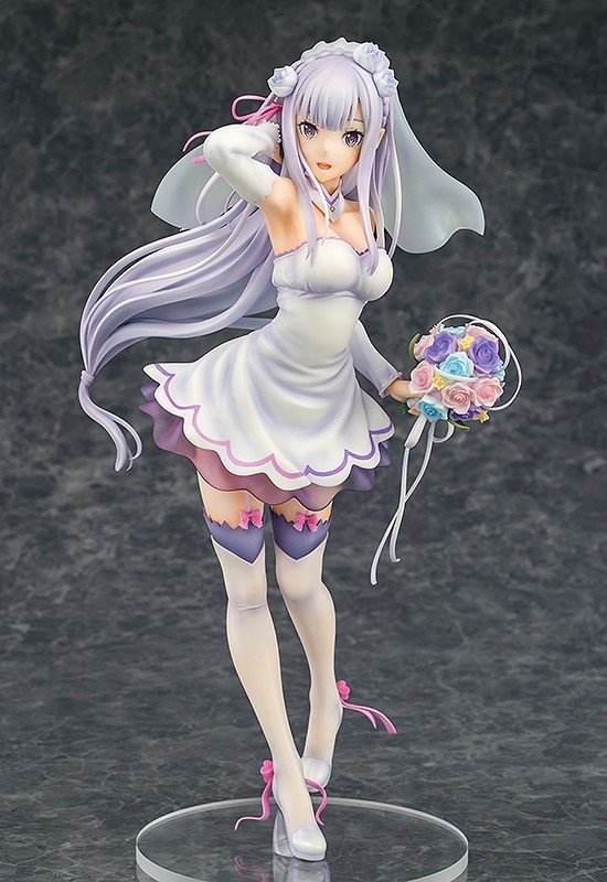 Re:ZERO Emilia Wedding Ver. 1/7 Scale Figure